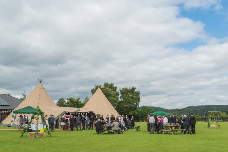 Sian & David | A Fabulous Tipi Wedding in Woolhope, Herefordshire - West Midlands 77